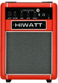 HIWATT Amplificador Guitarra Combo London Bluetooth 12W 1x6.5" Rojo