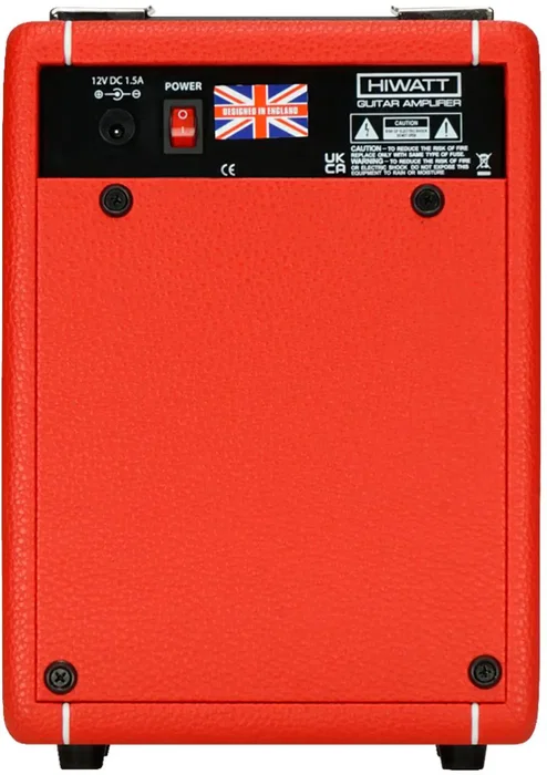 HIWATT Amplificador Guitarra Combo London Bluetooth 12W 1x6.5" Rojo