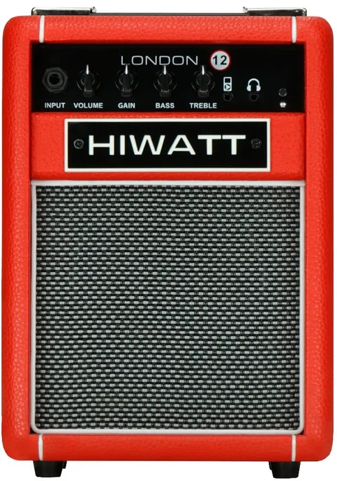 HIWATT Amplificador Guitarra Combo London Bluetooth 12W 1x6.5" Rojo