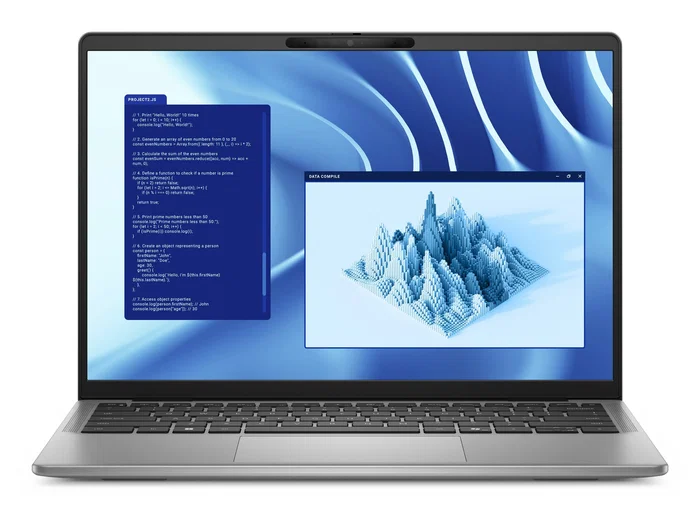 Dell Latitude 7455 Copilot+ PC Portátil 35.6 cm (14") QHD+ Táctil - Snapdragon X Plus X1P-64-100, 16GB RAM, 512GB SSD, Wi-Fi 7, Windows 11 Pro Español, Gris