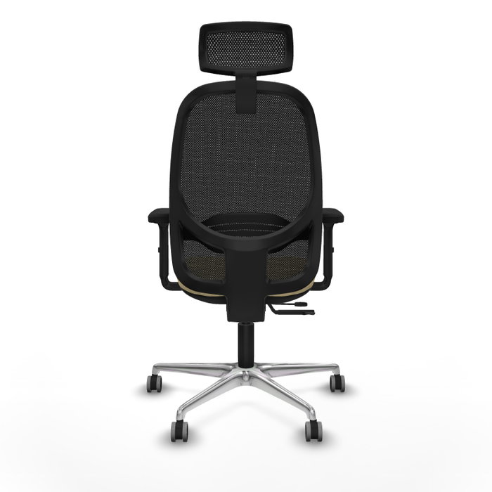PIQUERAS Y CRESPO Silla de oficina Cilanco con mecanismo Sincro/Traslack, Crema y Negro PIQUERAS Y CRESPO Silla de oficina Cilanco con mecanismo Sincro/Traslack, Crema y Negro