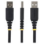 StarTech.com Cable USB-A a USB-C de 1m, Carga Rápida 15W 3A