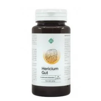 GHEOS Hericium Gut 96 Cápsulas - Complemento Alimenticio con Extractos Vegetales, Glutamina, Quecitina, Vitaminas y Minerales para Mucosas, Metabolismo e Inmunidad GHEOS Hericium Gut 96 Cápsulas - Complemento Alimenticio con Extractos Vegetales, Glutamina, Quecitina, Vitaminas y Minerales para Mucosas, Metabolismo e Inmunidad