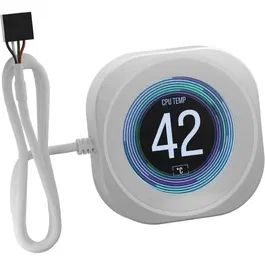 Corsair iCUE Nexus Nautilus LCD RS Módulo de Pantalla Programable Táctil 5 Pulgadas - Blanco