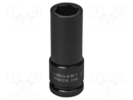 HÖGERT TECHNIK Vaso de percusión HEX 18mm 1/2 pulg. larga