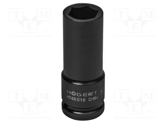 HÖGERT TECHNIK Vaso de percusión HEX 18mm 1/2 pulg. larga HÖGERT TECHNIK Vaso de percusión HEX 18mm 1/2 pulg. larga