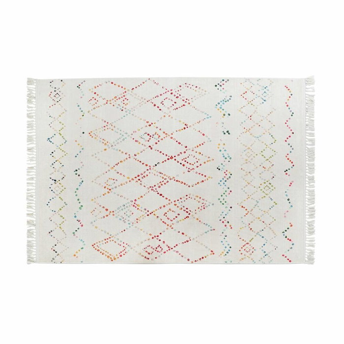 DKD Home Decor Alfombra de Poliéster con Diseño de Rombos Multicolor 160x230x0,7 cm DKD Home Decor Alfombra de Poliéster con Diseño de Rombos Multicolor 160x230x0,7 cm