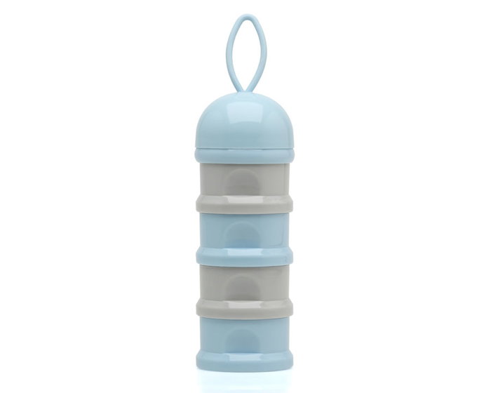 KioKids Dosificador Torre Leche En Polvo 340 mL Azul y Gris KioKids Dosificador Torre Leche En Polvo 340 mL Azul y Gris