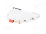 ABB Interruptor de botón rojo 16A 250VAC para raíl DIN