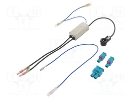 PER.PIC. Cable de conexión coaxial angular y recto