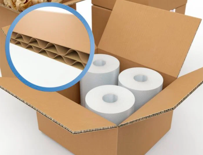 Q-connect Caja de embalar americana ultra resistente, cartón reciclado canal doble 7mm, Kraft, 172x217x110 mm Q-connect Caja de embalar americana ultra resistente, cartón reciclado canal doble 7mm, Kraft, 172x217x110 mm