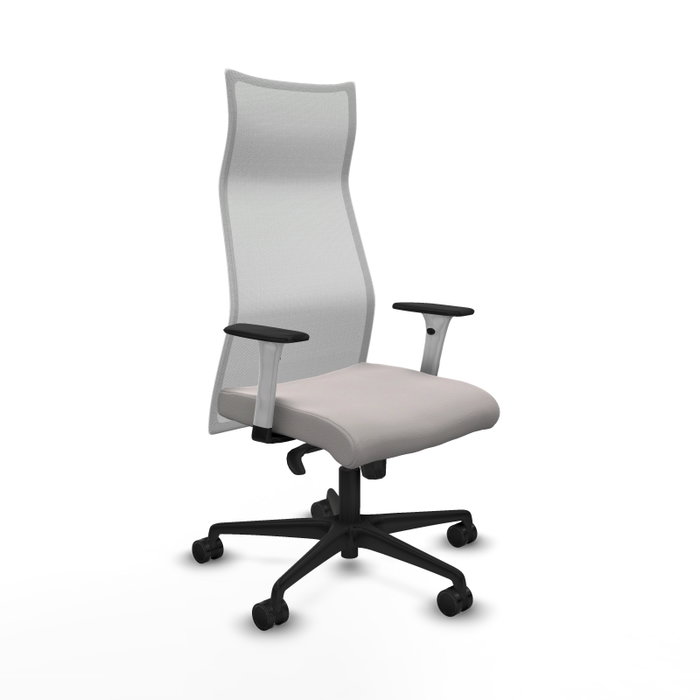 PIQUERAS Y CRESPO Sillón Albacete con Mecanismo Sincro, Similpiel Blanco PIQUERAS Y CRESPO Sillón Albacete con Mecanismo Sincro, Similpiel Blanco