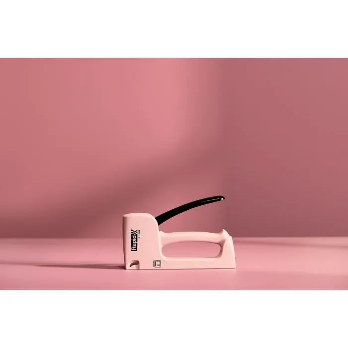 Rapid Grapadora R53 RÁPIDA Rosa Brezo