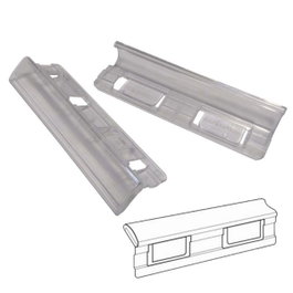 Gio Visor para Carpeta Colgante Cristal Transparente 85x15 mm (Pack de 25)