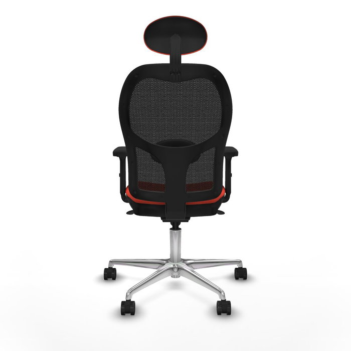 PIQUERAS Y CRESPO Silla de oficina Jorquera Naranja/Negro