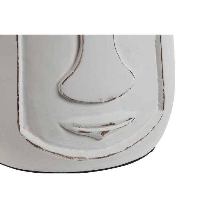 DKD Home Decor Jarrón Mango Blanco Cara