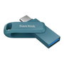 Sandisk Ultra Dual Drive Go 512 GB USB C 3.2 Gen 1 400 MB/s Turquesa
