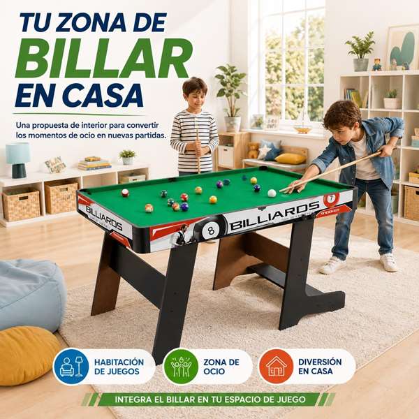 JugaToys Billar 120x61x67'5cm