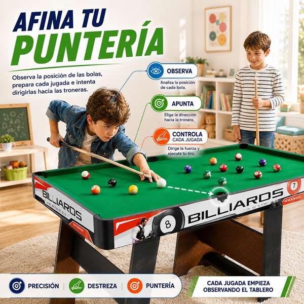 JugaToys Billar 120x61x67'5cm