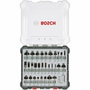 Bosch Professional Juego de 30 fresas mixtas con diámetro de vástago de 6 mm