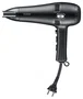 Severin HT 0165 Secador de pelo con cable retráctil, Difusor y concentrador, Negro