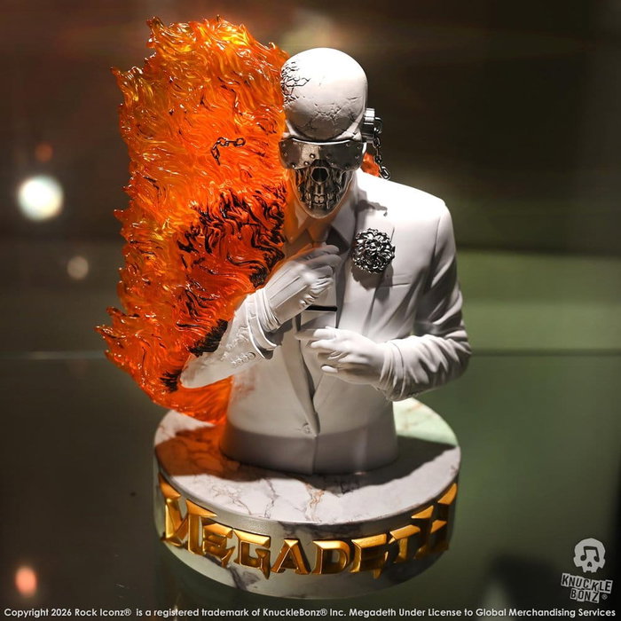 Knucklebonz Megadeth 3D Vinyl Estatua Final Studio Album Knucklebonz Megadeth 3D Vinyl Estatua Final Studio Album
