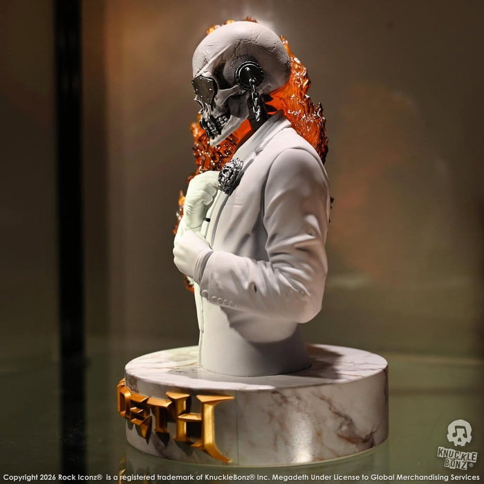 Knucklebonz Megadeth 3D Vinyl Estatua Final Studio Album Knucklebonz Megadeth 3D Vinyl Estatua Final Studio Album
