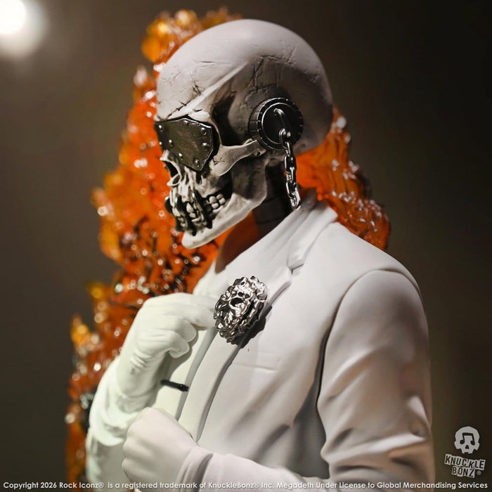 Knucklebonz Megadeth 3D Vinyl Estatua Final Studio Album Knucklebonz Megadeth 3D Vinyl Estatua Final Studio Album