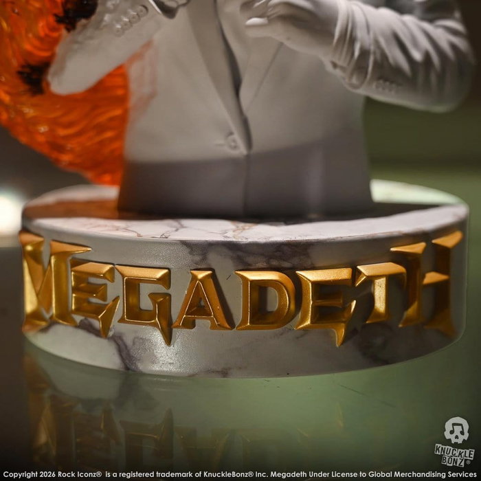 Knucklebonz Megadeth 3D Vinyl Estatua Final Studio Album Knucklebonz Megadeth 3D Vinyl Estatua Final Studio Album