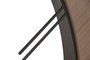 DKD Home Decor Reloj Sixties Curva Elegant Marron Negro 140x140x8 cm