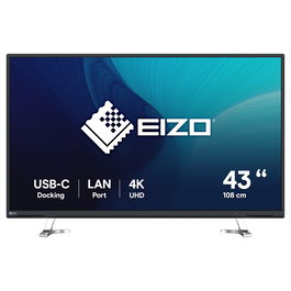 EIZO EV4340X-BK 108cm (42.5") 4K UHD IPS 3840x2160 5ms 2xHDMI DP USB-C