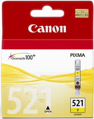 Canon CLI521Y Cartucho de Tinta Amarillo