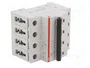 ABB S200 Interruptor magnetotérmico 4 polos 50A 6kA