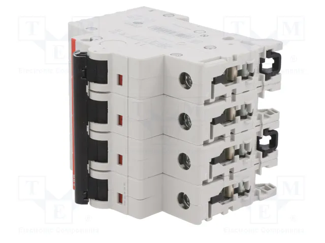 ABB S200 Interruptor magnetotérmico 4 polos 50A 6kA ABB S200 Interruptor magnetotérmico 4 polos 50A 6kA