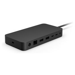 Microsoft Dock Thunderbolt 4, Alámbrico, 3x USB 3.2 Gen 2, 3x Thunderbolt 4, Ethernet 2500 Mbit/s, Negro, Bloqueo Kensington