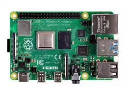 Raspberry Pi 4 Model B - Placa base de desarrollo con 2GB LPDDR4, BCM2711 Quad-Core, Wi-Fi, Bluetooth 5.0, 4 puertos USB, Gigabit Ethernet