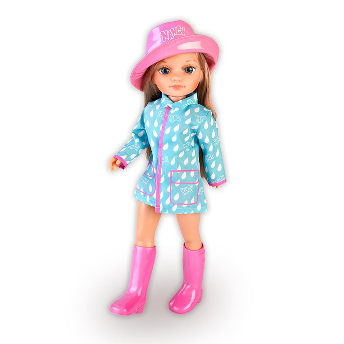 Famosa Nancy Un Look De Lluvia Nac31000 Conjunto Chubasquero Botas Y Gorro +4 Años