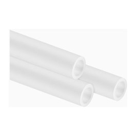 Corsair Hydro X Series XT Hardline 14mm Hardtube 100cm, Pack de 3, Satin, Blanco