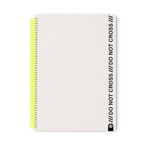 Bloc Carchivo Do Not Cross Tapa Pp Foam A4 100H Cuadric.5X5 Grey (Set de 4) Bloc Carchivo Do Not Cross Tapa Pp Foam A4 100H Cuadric.5X5 Grey (Set de 4)