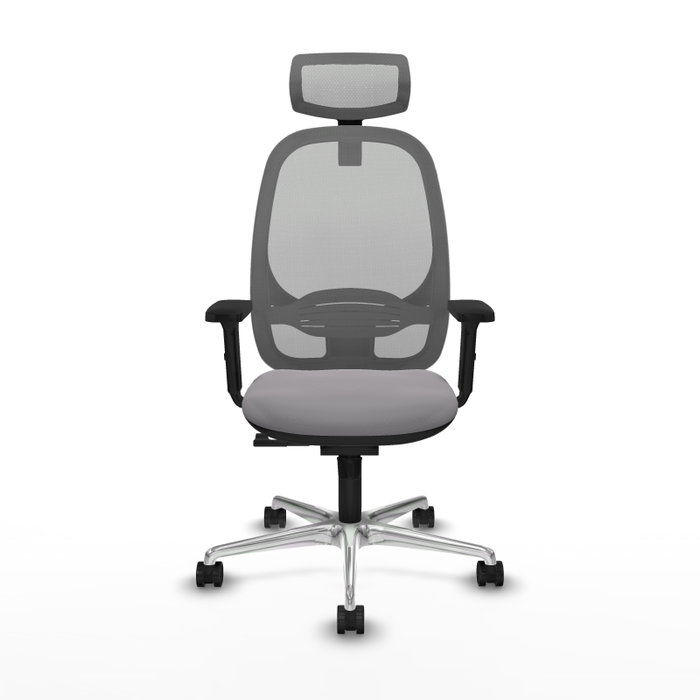 PIQUERAS Y CRESPO Silla de oficina Cilanco Gris con Mecanismo Sincro PIQUERAS Y CRESPO Silla de oficina Cilanco Gris con Mecanismo Sincro