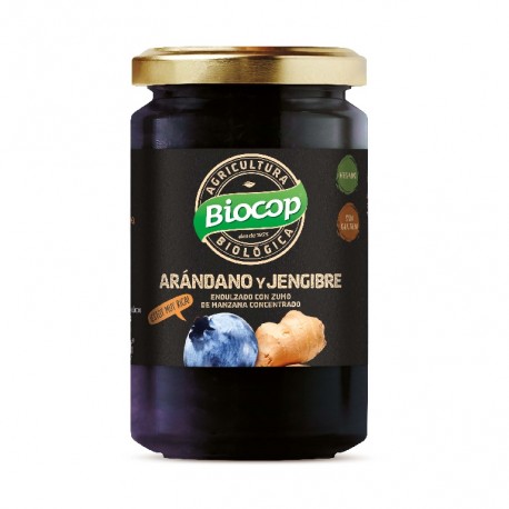 BIOCOP Compota de Arándanos y Jengibre 265g BIO BIOCOP Compota de Arándanos y Jengibre 265g BIO