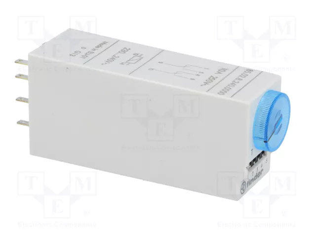 FINDER Relé de tiempo Serie 85 230VAC DPDT