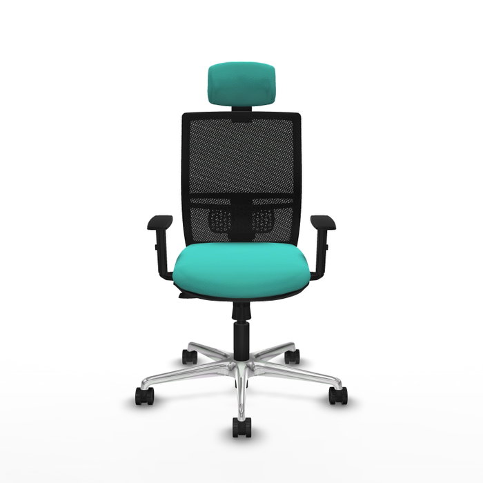 PIQUERAS Y CRESPO Silla de oficina Yunquera Turquesa y Negro PIQUERAS Y CRESPO Silla de oficina Yunquera Turquesa y Negro