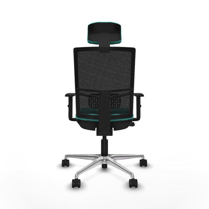 PIQUERAS Y CRESPO Silla de oficina Yunquera Turquesa y Negro PIQUERAS Y CRESPO Silla de oficina Yunquera Turquesa y Negro