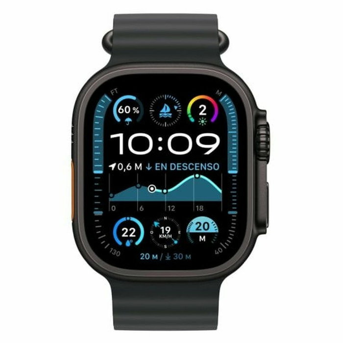 Apple Watch Ultra 2 GPS + Cellular 49mm Titanio Negro Correa Ocean Negra Apple Watch Ultra 2 GPS + Cellular 49mm Titanio Negro Correa Ocean Negra