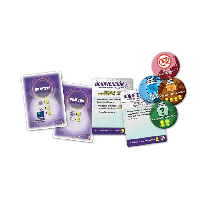 Z-Man Games Pandemic En El Laboratorio Expansión Juego de Mesa ZM7112ES Español 1-8 Jugadores 8 Años Z-Man Games Pandemic En El Laboratorio Expansión Juego de Mesa ZM7112ES Español 1-8 Jugadores 8 Años