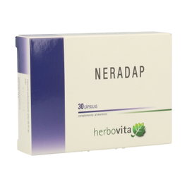 Herbovita Neradap 30 cápsulas – Complemento alimenticio para sistema nervioso y estado anímico