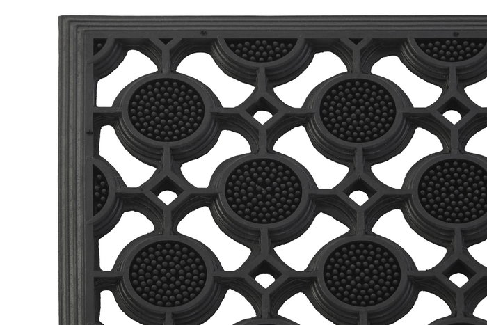 DKD Home Decor Felpudo Terraza Y Jardin Negro Goma Coco 45 x 1 x 75 cm (6 Unidades) DKD Home Decor Felpudo Terraza Y Jardin Negro Goma Coco 45 x 1 x 75 cm (6 Unidades)