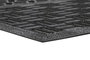 DKD Home Decor Felpudo Terraza Y Jardin Negro Goma Coco 45 x 1 x 75 cm (6 Unidades)