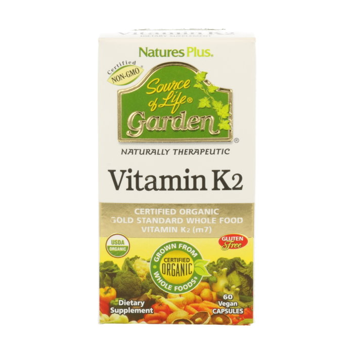 Natures Plus Vitamina K2 Garden 60 cápsulas